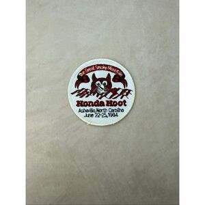 Vintage Honda Motorcycle 1994 Honda Hoot Patch Asheville North Carolina